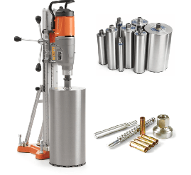 Slika: Set za bušenje Husqvarna DM400 + DS500